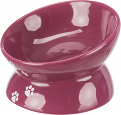 Miska ceramiczna dla psa kota bordo 150 ml Trixie 